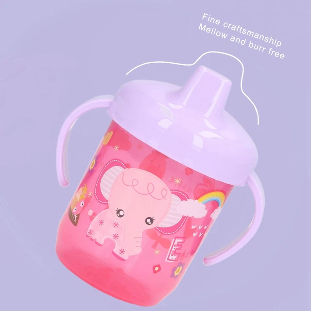 Tasse D'apprentissage Pour Bébé 260ml Tasse à Boire Ergonomique Et Anti-déborde