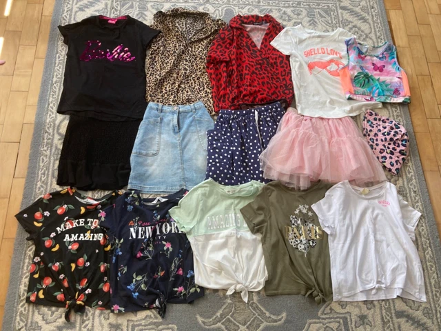 Girls Bundle of Clothes Age 8-10 Years inc Barbie Top!