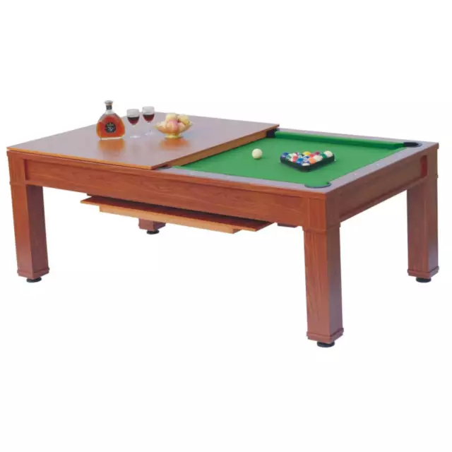 John West Pool Billardtisch Pooltisch mit Abdeckung Comedor 6ft