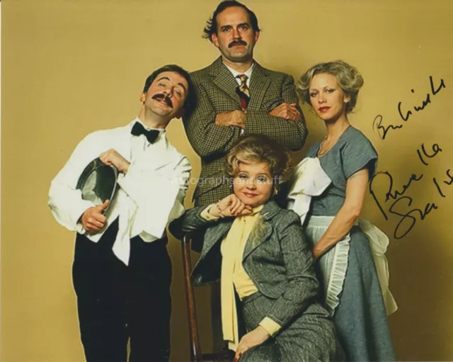 Prunella Scales Hand Signed 8x10 Photo, Autograph, Fawlty Towers Sybil (I)