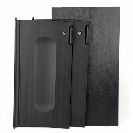 Rubbermaid Commercial 1995833 Janitorial Locking Door Kit,16.25"L,Blk