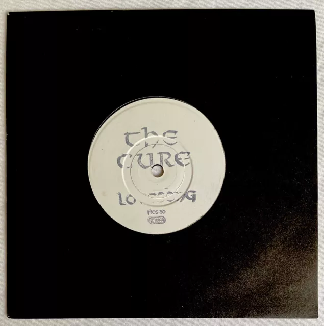 THE CURE -Lovesong- Very Rare UK Promo 7" White Label Promo (Vinyl Record) 3