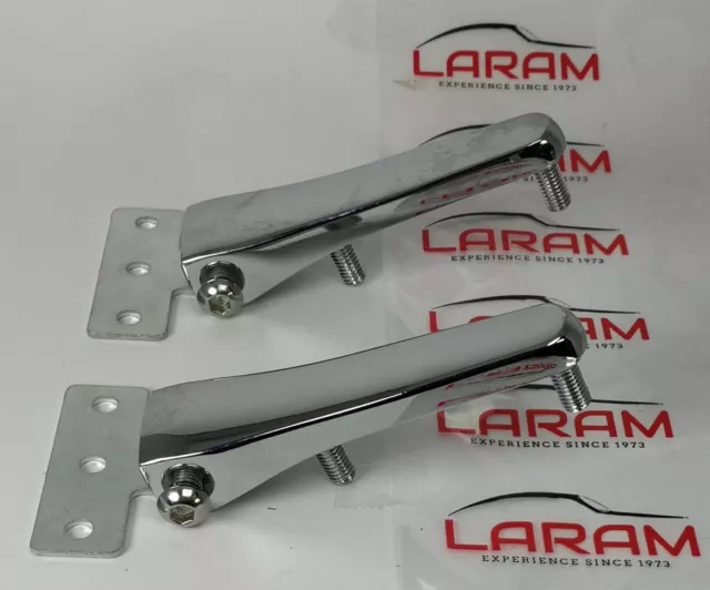 2 Cerniere cofano motore Fiat 500 (per attacco superiore) -Hinges for hood