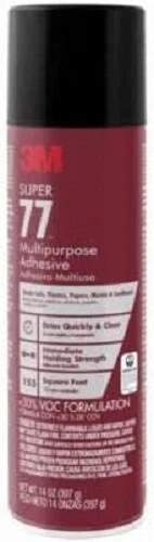 3M - 7100241326 - 3M Super 77 Multipurpose Low VOC Adhesive 77-VOC30DSC (1EA)