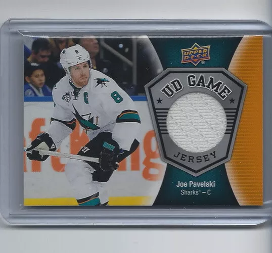 Joe Pavelski 2016-17 Upper Deck Series 1 UD Game Jersey Patch No.GJ-JP Sharks