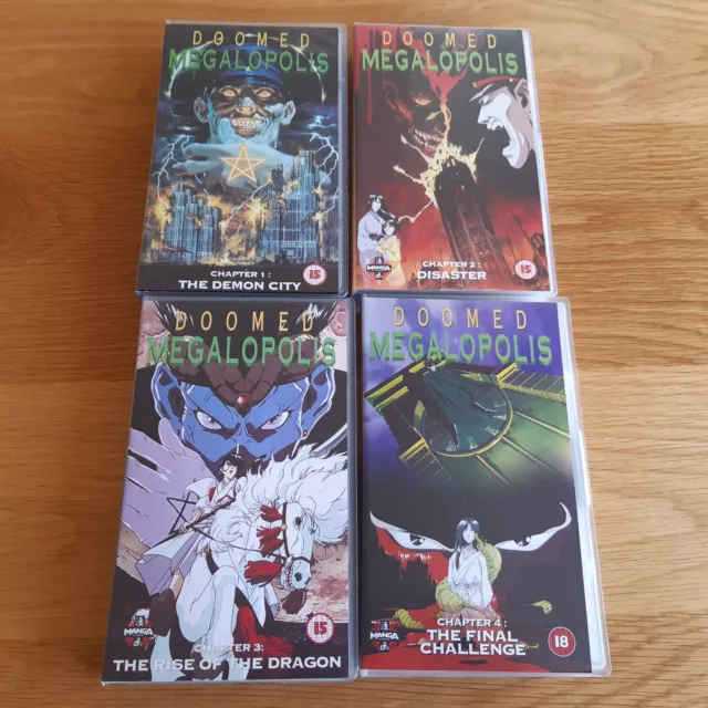 Doomed Megalopolis - Complete Episode 1-4 VHS