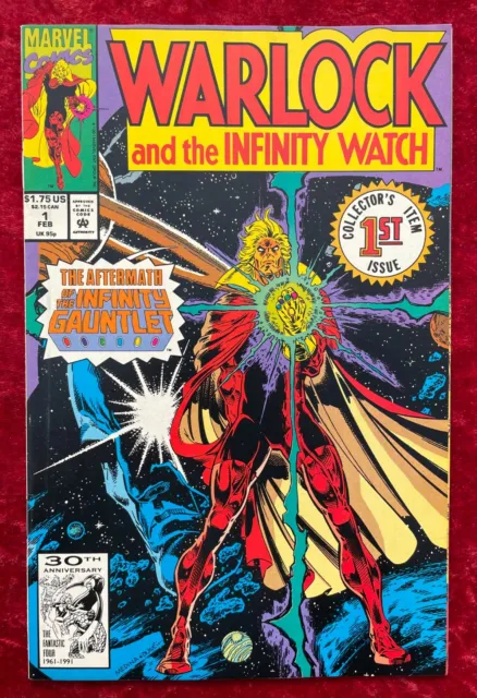 Warlock And The Infinity Watch #1, Marvel, 1992; Infinity Gauntlet spin-off