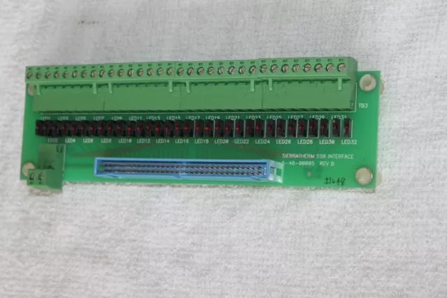 Sierratherm SSR Interface Card. Part# 5-48-00005 REV B