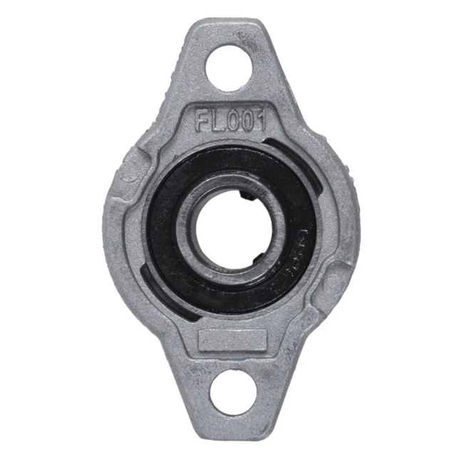 FL001 Zink-Legierung 12mm Bore Selbstausrichtendes Kissen  Flanschlager F6M7