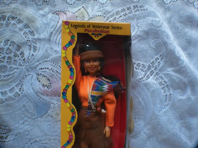 11.5" Legends Yesteryear Series Pocahontas Indian Princess Totsy doll New 190299 2