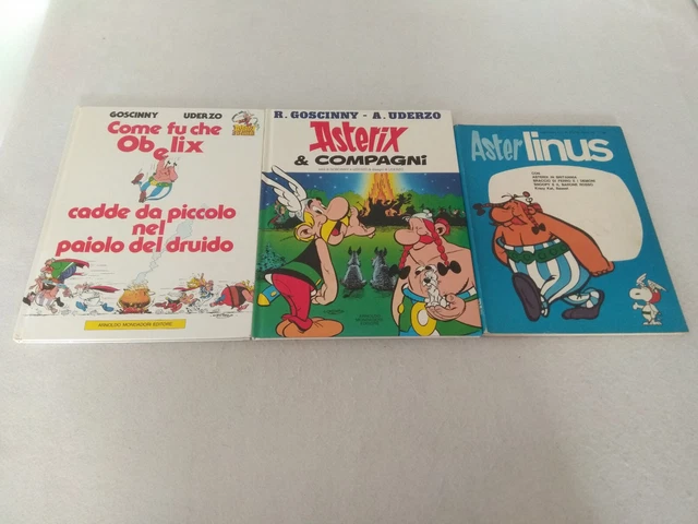 COME OBELIX CADDE Piccolo Nel Paiolo Druido + Asterix & Compagni