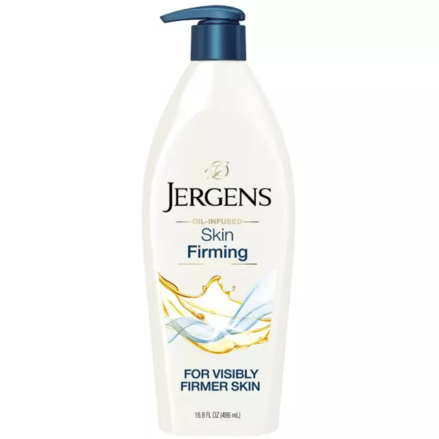 Jergens Skin Firming Body Lotion for Dry to Extra Dry Skin, Skin Tightening Crea