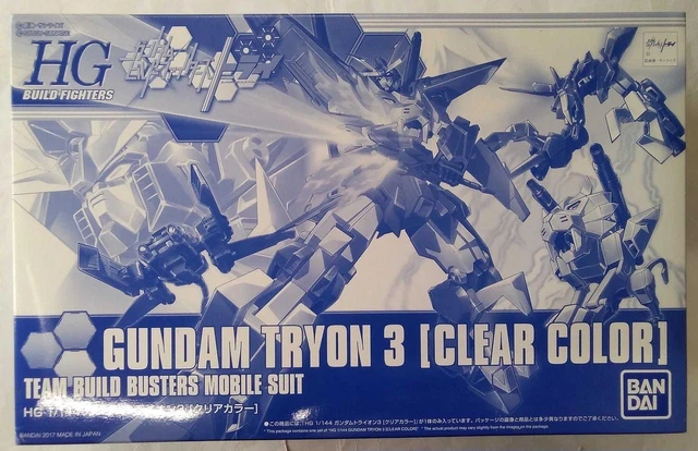 1 144 HGBF Gundam Tryon 3 Model No.   Clear Color Ver. BANDAI Good quality fro