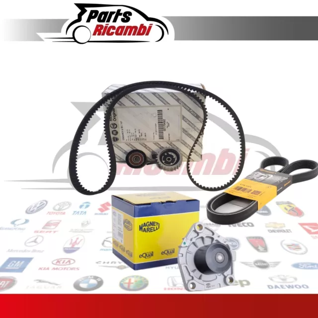 Kit Distribuzione Pompa Acqua, Cinghia Servizi Per Alfa Romeo Giulietta 1.6 Jtdm