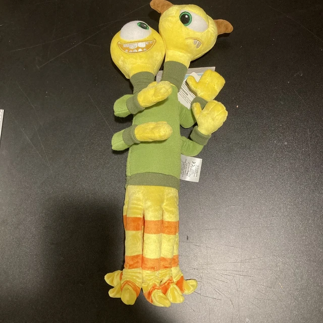 DISNEY STORE MONSTERS Inc University Terry And Terri 16" Plush Stuffed