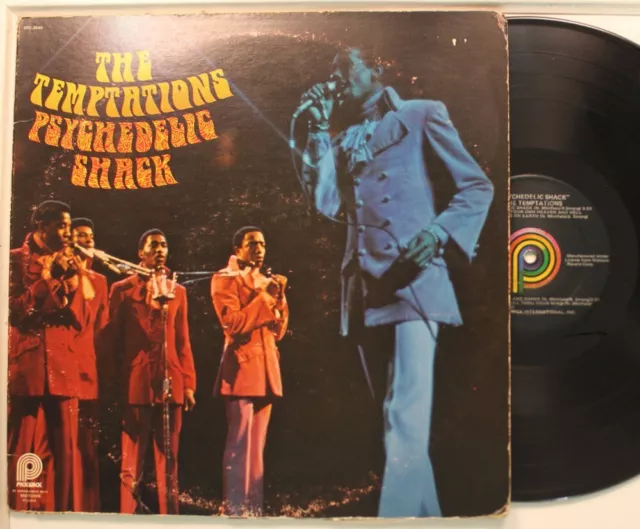 The Temptations Lp Psychedelic Shack On Pickwick - Vg+ / Vg-