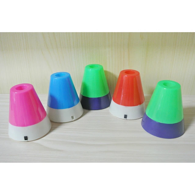 4 PCS FAIRY Fiber Optic Cable Color Changing Night Light Wedding Lamp £