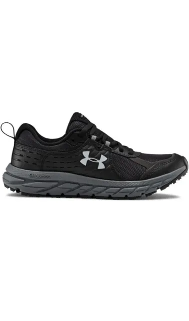 Under Armour 3021971 Women's UA Charged Toccoa 2 Trail Hiking Shoes Black Size 5