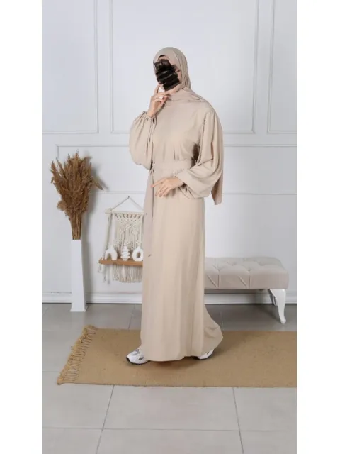 Abaya Kleid in verschiedenen Farben Islamisches Kleid Ramadankleid Medina Seide