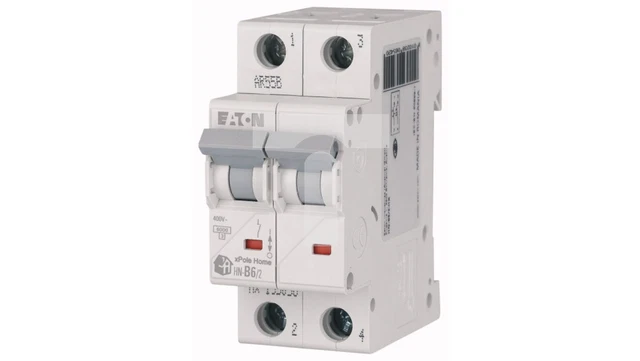 Interruptor de alimentación 2P C 25A 6kA AC xPole Home HN-C25/2 194873 /T2DE