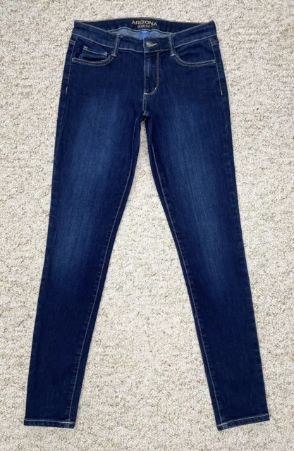 Arizona Jeans Women's/JR size 6 Long Low Rise Skinny Stretch (29x28)