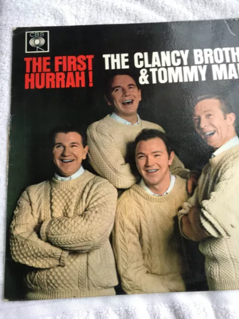 Used Vinyl L/P, CLANCY BROS & TOMMY MAKEM ON ,CBS RECORDS 1964 , play  tested
