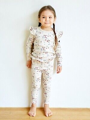 Girls Pyjamas/ Nightwear/Loungewear Beautiful 2 piece sleepwear set Xmas Gift