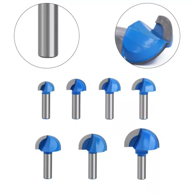 Reliable Woodworking Tool 12mm Shank Cove Router Bit for Precise Cutting
