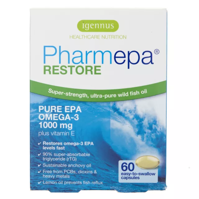 Igennus Pharmepa RESTORE 1000 mg EPA - 60 capsules