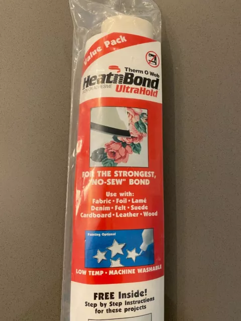 Thermoweb 3505 Heat N Bond Ultra Hold Iron On Adhesive ** 17" X 5Yds