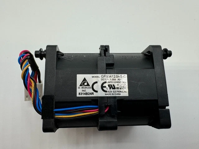 DELTA ELECTRONICS GFB0412SHS-C MODEL 12V 0.78A 4-Pin 40mmx56mm Dual ...