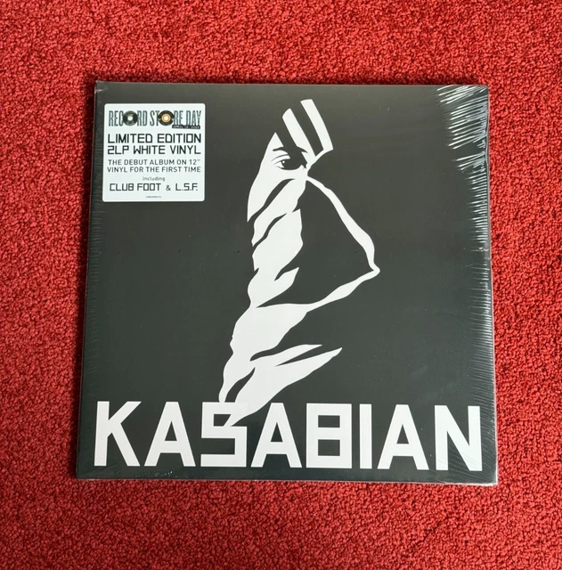 KASABIAN DEBUT ALBUM. 2LP White Vinyl. Limited to 650 copies