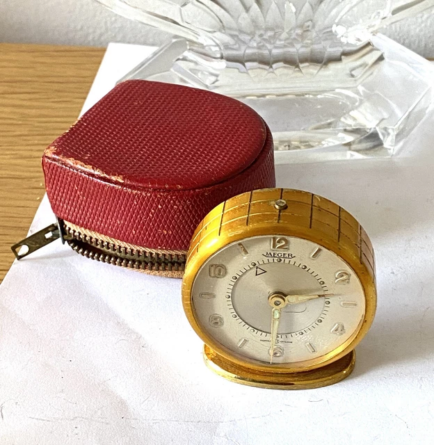 ANCIEN RÉVEIL DE voyage IMHOF Suisse MUTIC JAZ ART DECO x 2 EUR 99,00 - FR