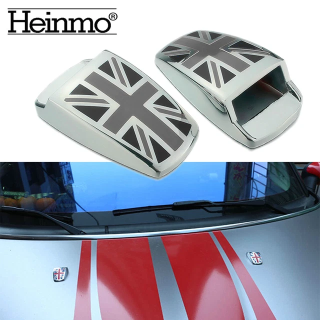 Windshield Water Spray Nozzle Covers For Mini Cooper R55 R56 R60 R61 F54 F55 F56