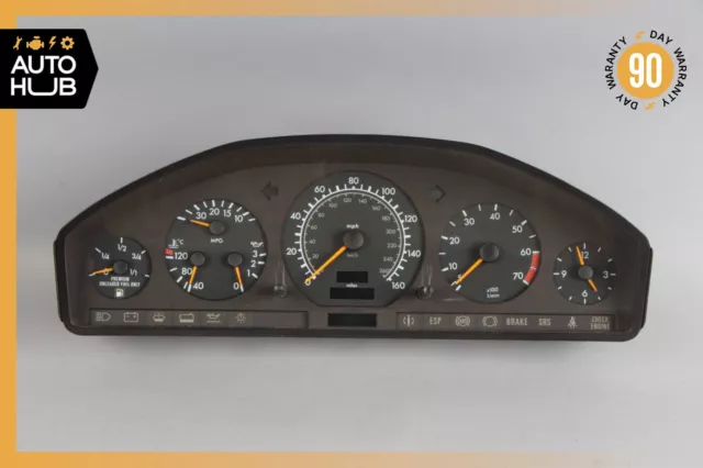 1997 Mercedes W140 CL600 S500 Instrument Cluster Speedometer 1404406511 OEM 136k