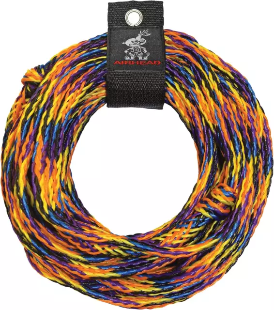 Airhead Tow Rope for 1-2 Rider Towable Tubes, 1 Section, 60-Feet