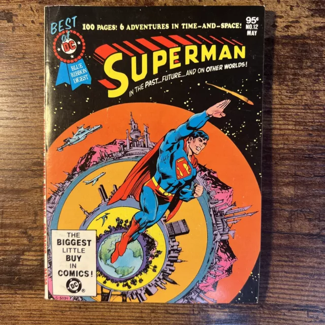 BEST OF DC SPECIAL BLUE RIBBON COMICS DIGEST #12 (1981) Superman