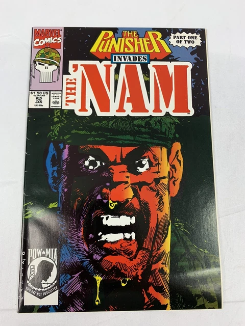 The 'Nam #52 Frank Castle Punisher Invades The NAM - 1991 - Marvel Comics