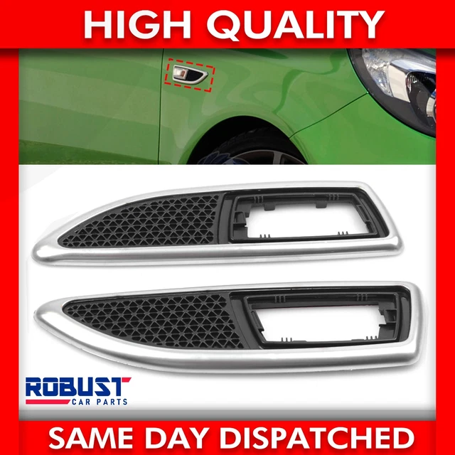 Hacreyatu Dinamici LED Indicatore Di Direzione Laterale Per Opel Corsa B C Astra F Combo B C (Trasparente - Foto 4