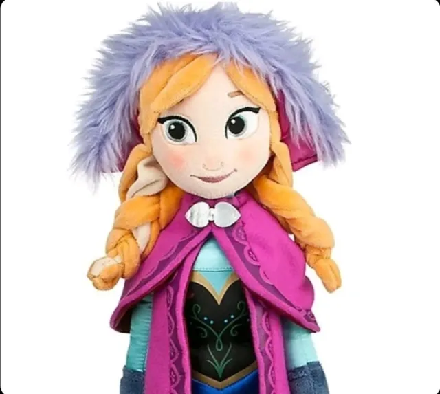 16" inches Disney Frozen Movie Queen Elsa & Anna Plush Soft Doll Gift Collection 2