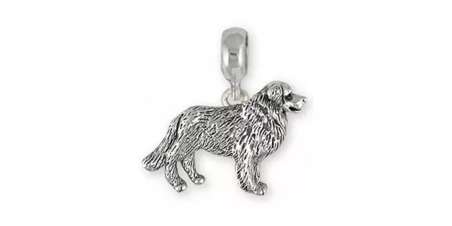 Bernese Mountain Dog Charm Slide Jewelry Sterling Silver Handmade Dog Charm Slid