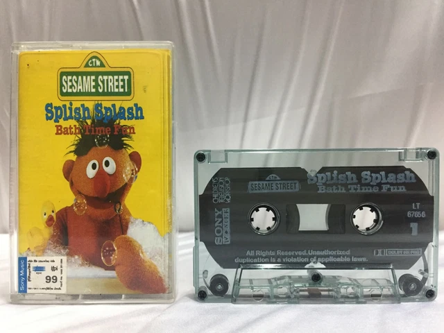 SESAME STREET SPLISH Splash Bath Time Fun Song from TV Series MC ...