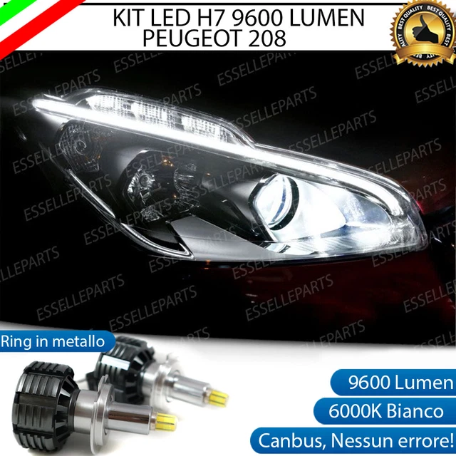 Kit LED H7 pour Peugeot 208 2 Feux de Croisement