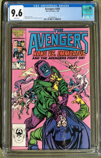 Avengers #269 CGC 9.6 NM+ 1986 Marvel Comics Council Of Kang Immortus Ant-Man