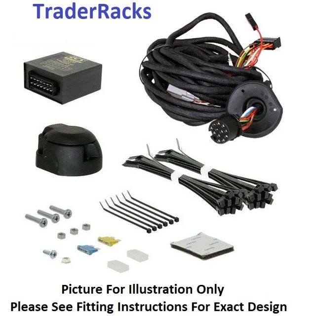 FORD TRANSIT TOW Bar Wiring MK8 2.2L Euro5 2014 > 2020 7 pin DEDICATED