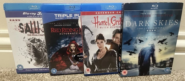 HORROR BLU RAY Set - Dark Skies Hansel & Gretel Extended Red Riding ...