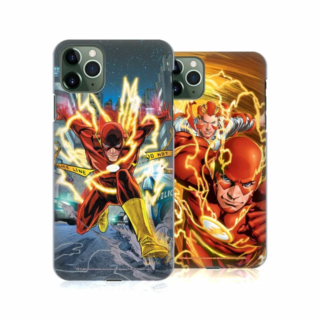 OFFICIAL THE FLASH DC COMICS COMIC BOOK COVERS BACK CASE FOR APPLE