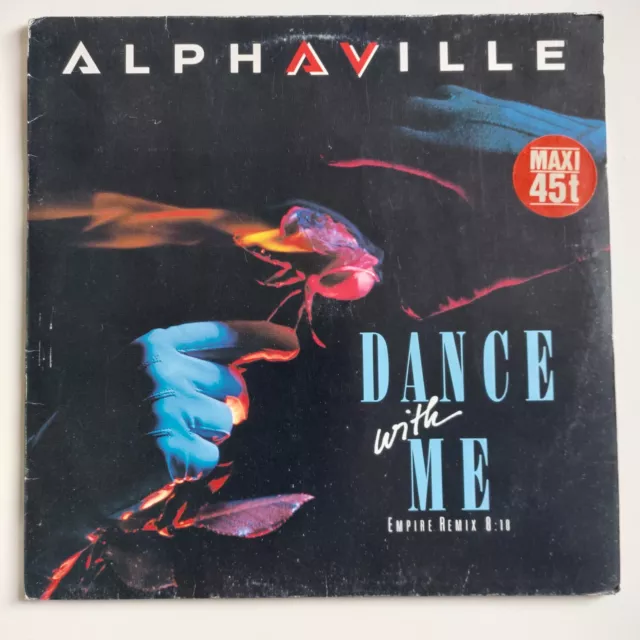 ✿ 12" Maxi 45 ✿ Alphaville : Dance With Me (Empire Remix 8.18)