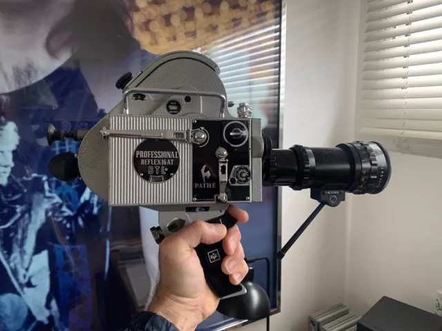 Caméra Pathé Professionnal reflex 16-AT BTL  16mm ( Bolex, Beaulieu...) TOP