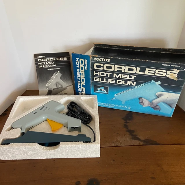 VINTAGE 1986 LOCTITE cordless hot melt gun model 81869 NOS 24.95